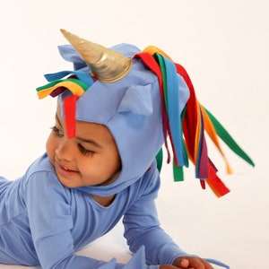 Blue Unicorn Costume image 2