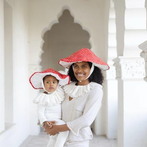 Mushroom Hat for Adults, Halloween Costume