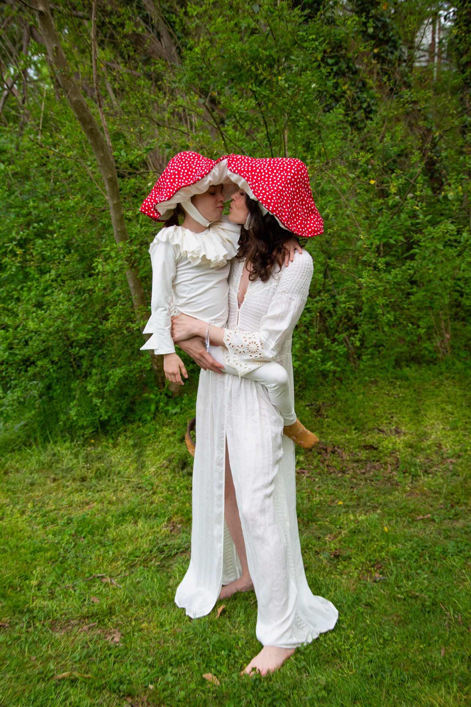 Toadstool Mushroom Hat for Adults, Halloween Costume