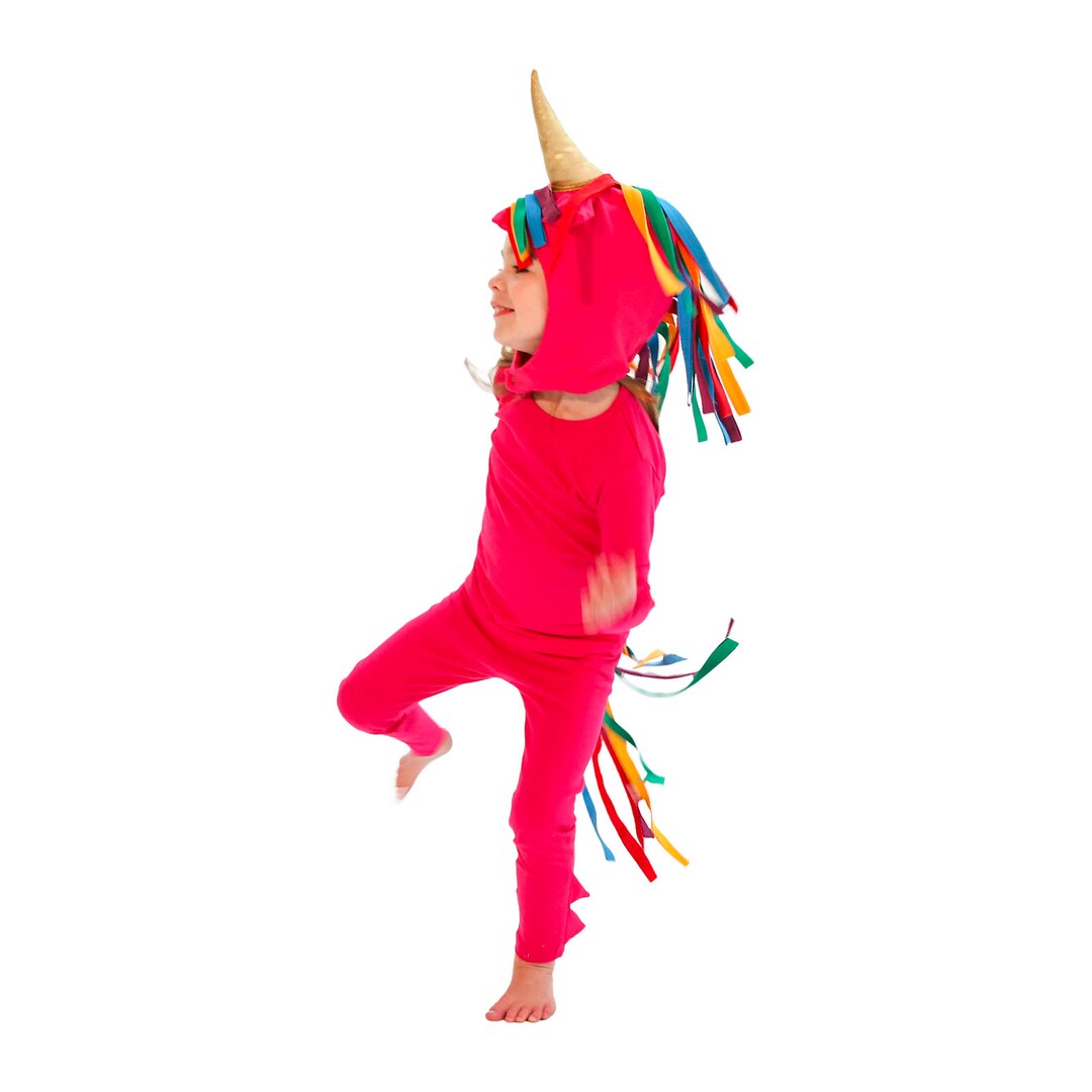Hot Pink Unicorn Costume Halloween Costume for Kids Etsy