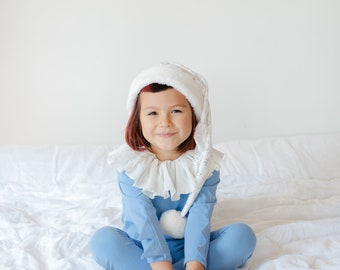 Blue Hanukkah Elf Pajama Costume