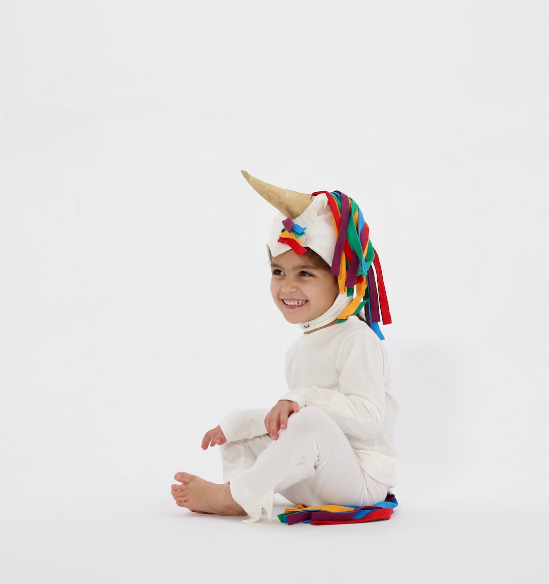 White Unicorn Costume for Kids Etsy