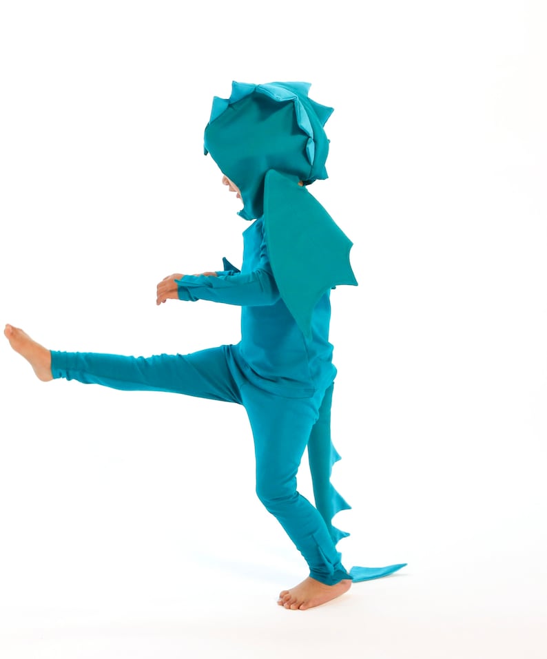 Jade Dragon Costume for Kids image 2