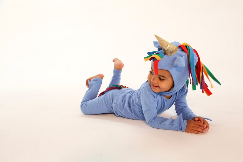 Blue Unicorn Costume image 6