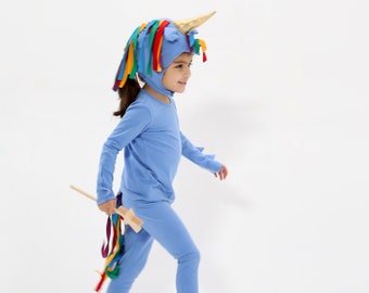 Blue Unicorn Costume