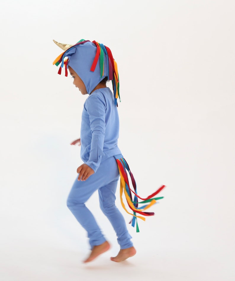 Blue Unicorn Costume image 5