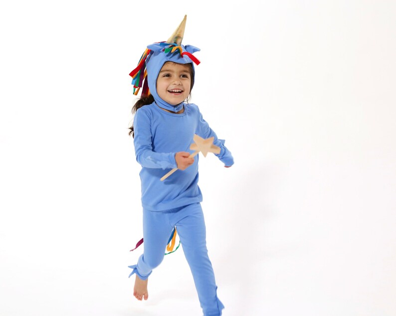 Blue Unicorn Costume image 1