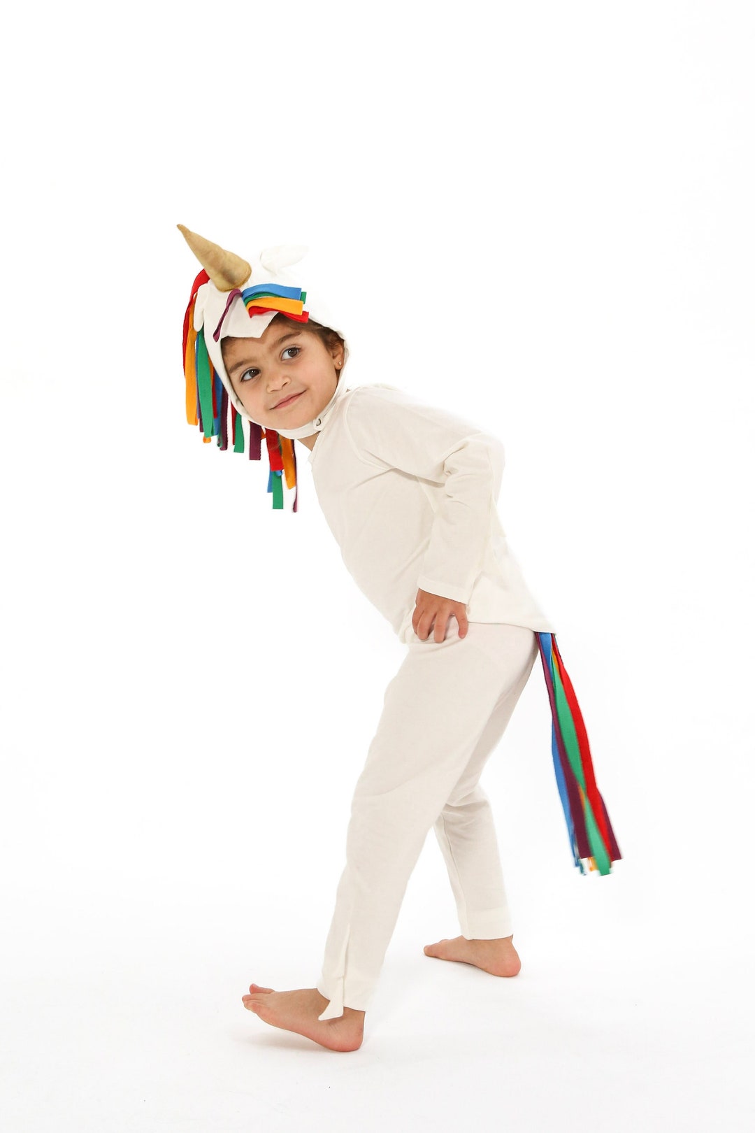 White Unicorn Costume for Kids, Stocking Stuffer/christmas Gift Etsy