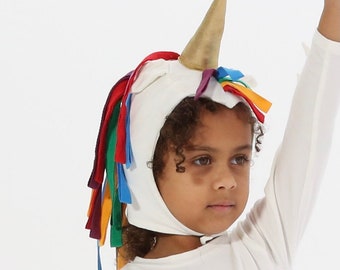 White Unicorn Costume for Kids