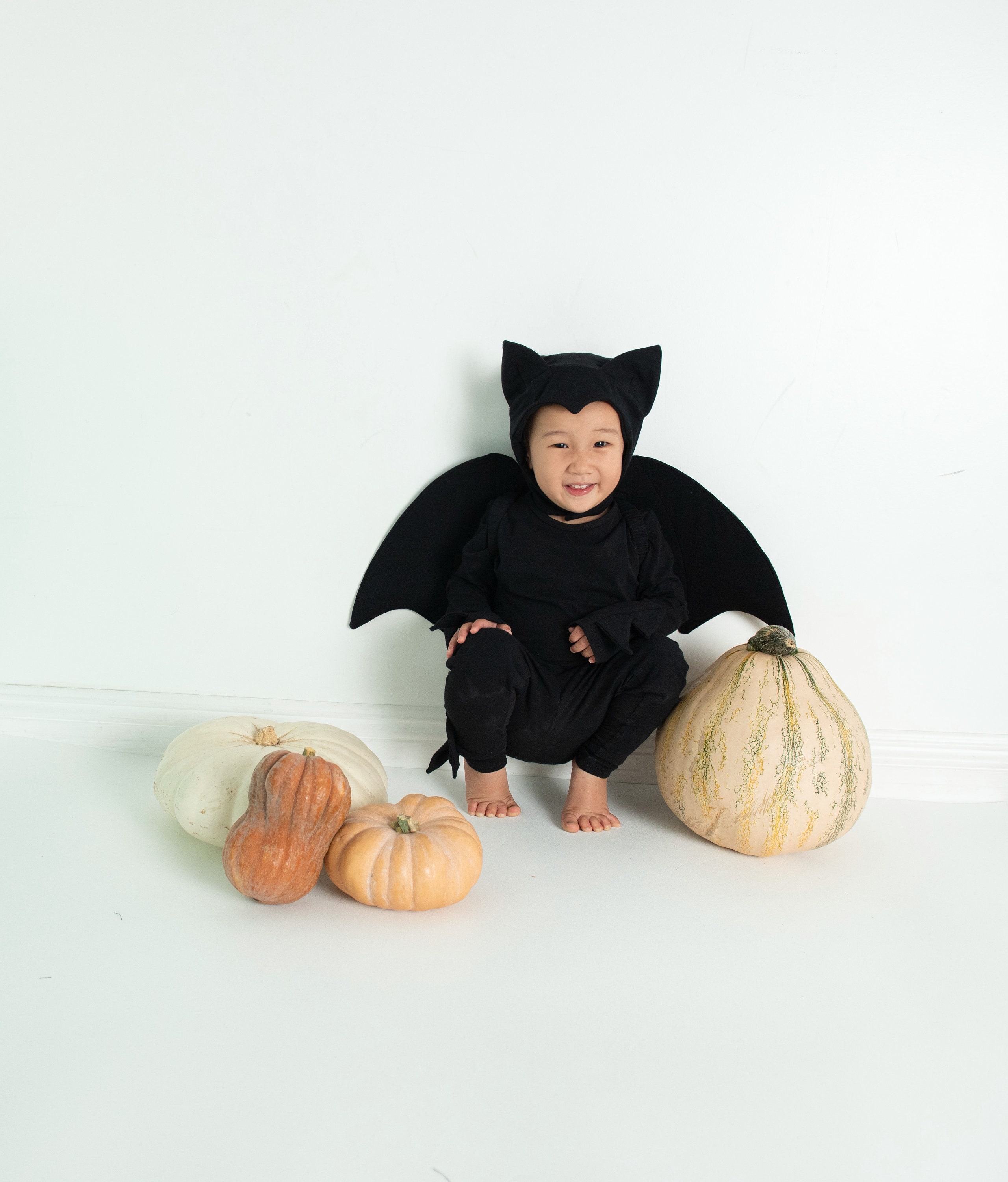  Qvkarw Disfraz de murciélago para bebé, disfraz de