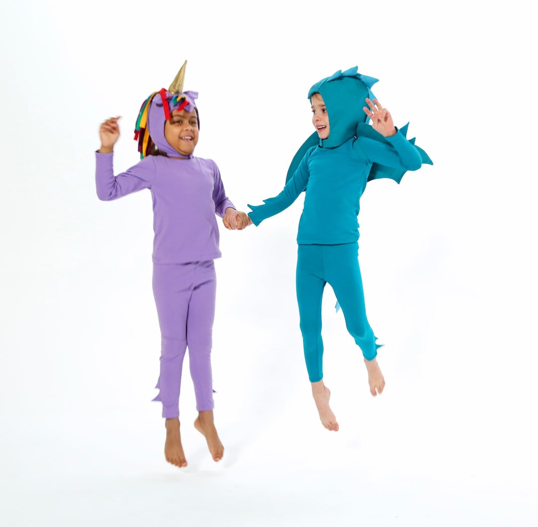 Purple Unicorn Costume for Kids Etsy