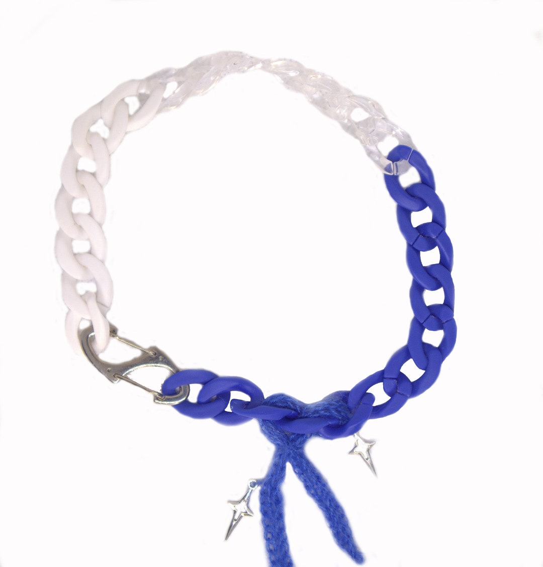 LA Dodgers Dog Collar Pet Collar Chain Dog Collar Acrylic Etsy