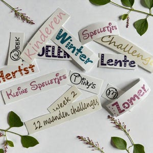 Aufkleber für Umschlag/Reißverschluss-Geldfüllung