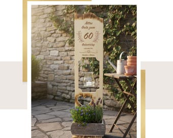 Holzaufsteller Geburtstag 2 Türschild Holzschild Hochzeitsgeschenk Herzen Hochzeit Personalisiert Gravur Geschenk Hochzeitstag Deko Eingang