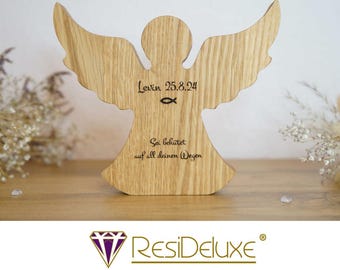 MARIA Engel Beschermengel Houten Doopcadeau Gepersonaliseerd Cadeau Communie Vormsel Religieuze Geschenken Geboorte Houten Engel Engel Kinderen