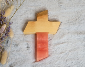 Taufkreuz Kinderkreuz Taufgeschenk Gravur Wandkreuz Geschenk Geburt Taufe Personalisiert Kinderholzkreuz Kreuz modern Kreuz Mädchen Junge