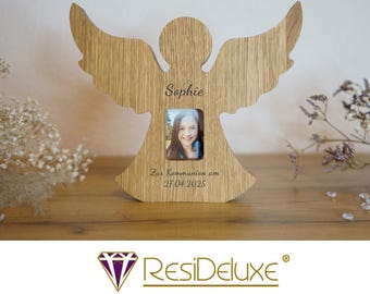 MARIA Engel Beschermengel Houten Doopcadeau Gepersonaliseerd Cadeau Communie Vormsel Religieuze Geschenken Geboorte Houten Engel Kinderen