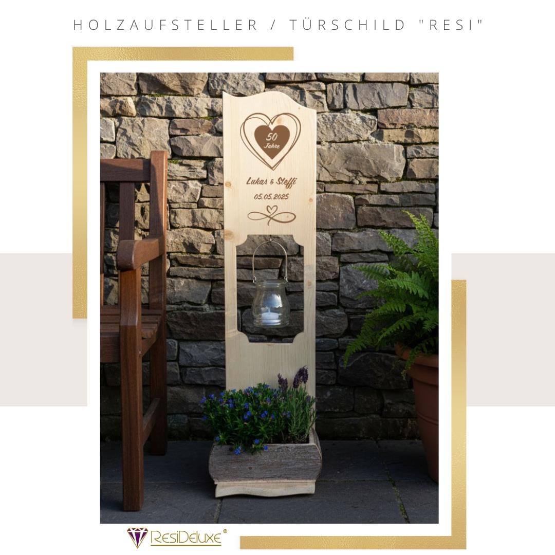 Hochzeit türdekoration herz