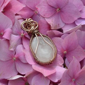 Rose Quartz Ladybird Pendant