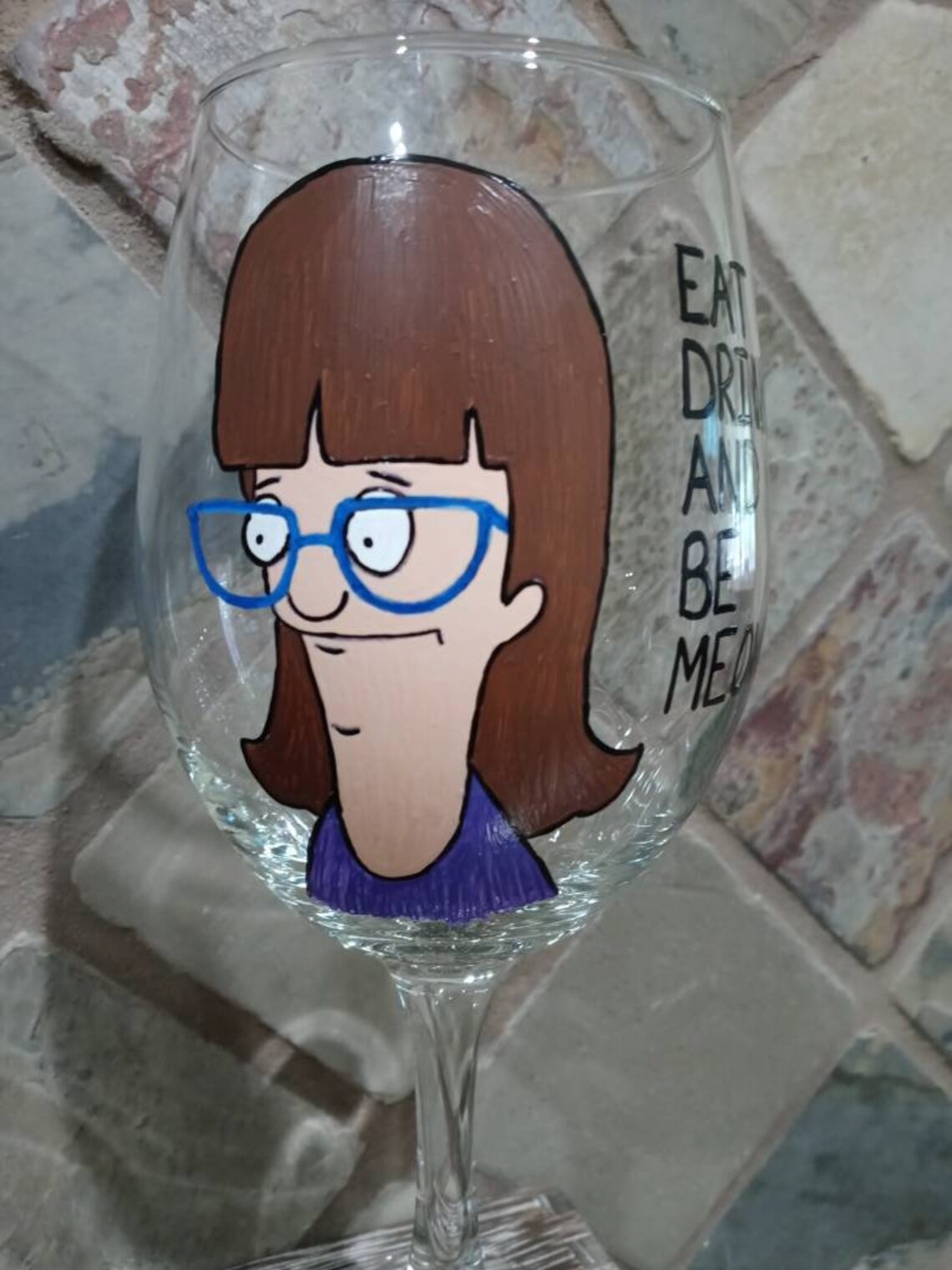 Bob's Burgers Set of 3 Hand Painted Aunt Gayle and Mr Etsy