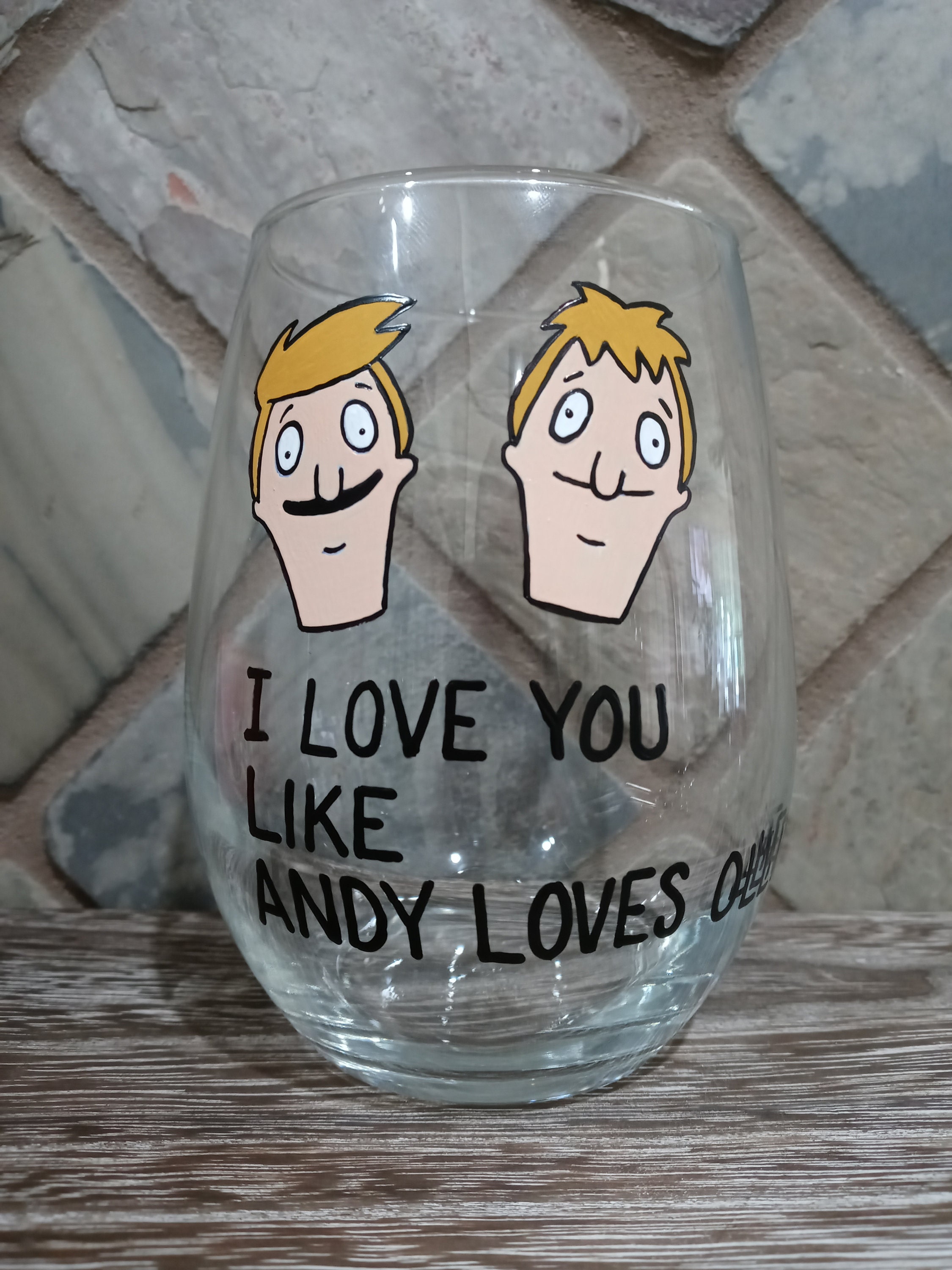 Bob's Burgers Andy and Ollie Pesto I love you like Etsy