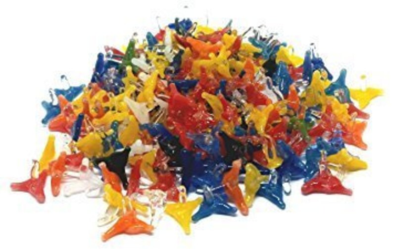 200 Count Assorted Glass Jack Style Pipe Screens in Reusable Etsy