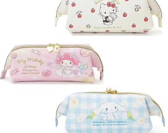 Details about   Sanrio Hello Kitty Chenille & Canvas Pen Pouch 
