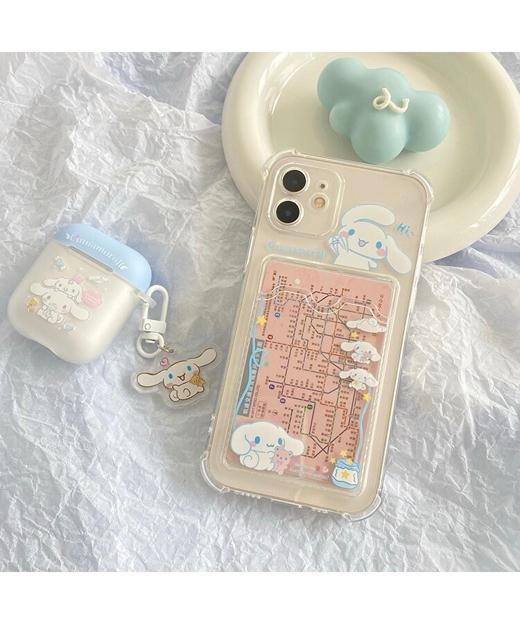 New Cute Cinnamon Roll anime cartoon Clear Protective Soft TPU iPhone…