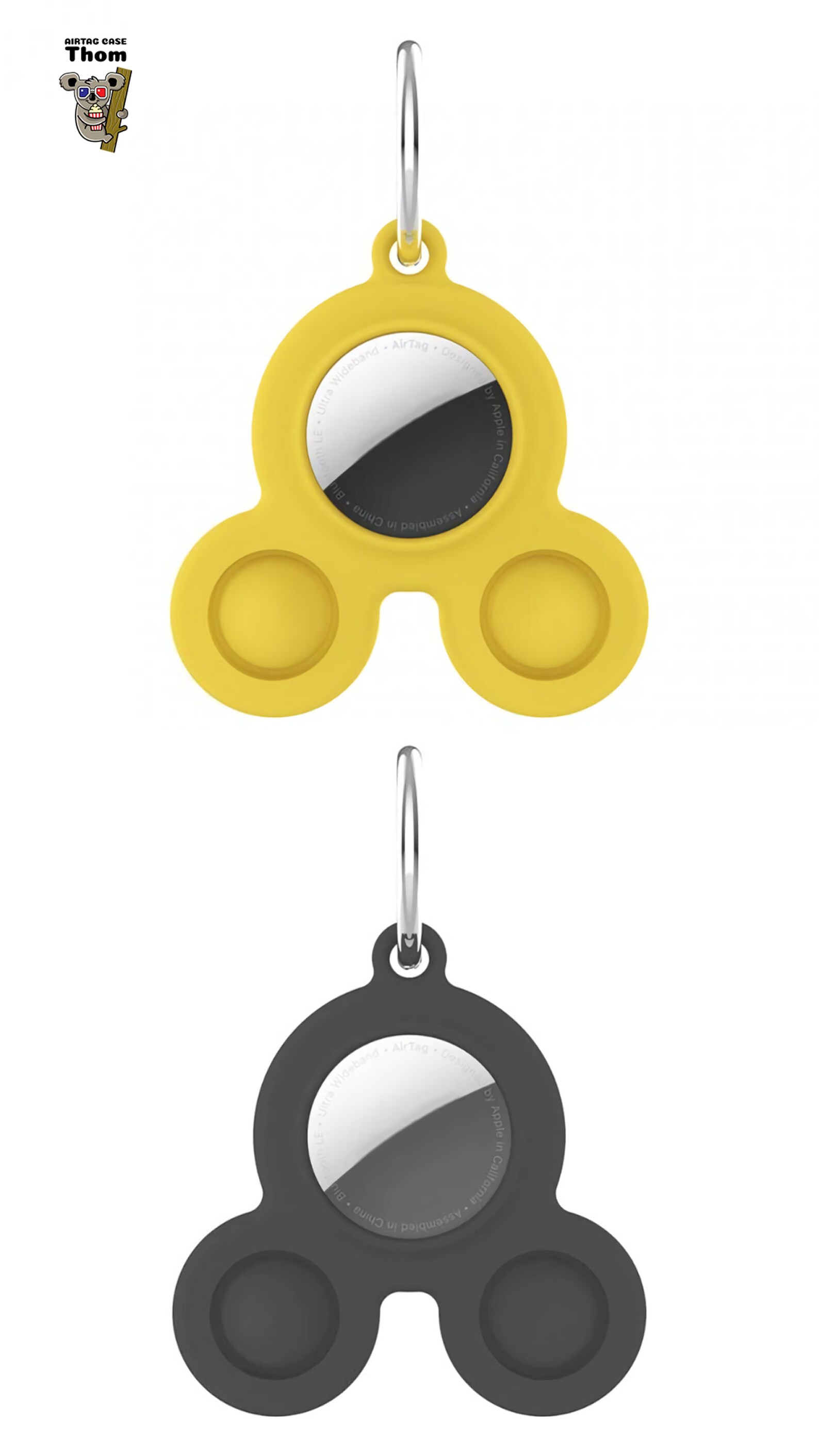 Airtag case cute Airtag keychain Etsy