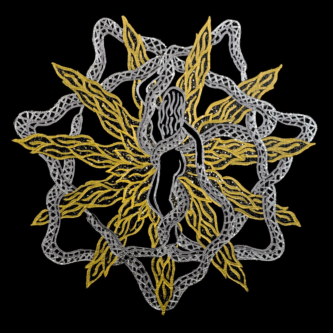 Fire and Snake Dancer Mandala - Etsy