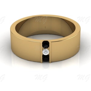 Mens Baguette Black Onyx WeddingBand Natural Onyx Band 925 Sterling Silver Moissanite Stone Ring Promise Ring Anniversary Gifts For Mom .