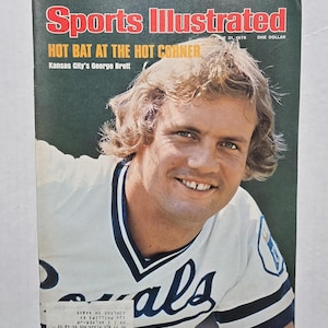 George Brett 1976 Sports Illustrated Magazine • Kansas City Royals MLB Legend • Vintage Baseball Collectible