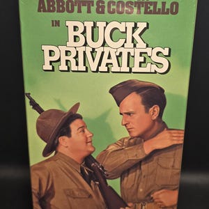 SEALED Abbott and Costello: Buck Privates VHS 1941/1991