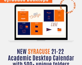 Syracuse 2022 Calendar Etre Digital By Etredigital On Etsy