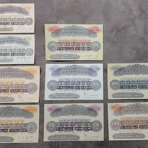 Souvenir und Spielgeld mit W/M Ostafrika Protektorat 1905-1918 y. britische Kolonie.