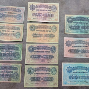 Souvenir e denaro fittizio con W/M Africa orientale 1921-1933 a.C. Amministrazione britannica, colonia del Regno Unito.
