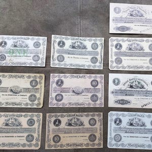 Souvenir und Spielgeld mit W/M Australia-Neuseeland Set-C 1852-1903 y. Kostenloser Versand !!!