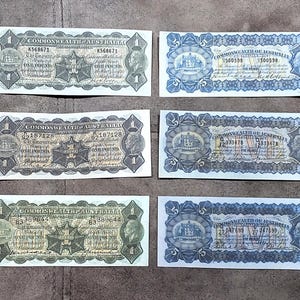 Souvenir und Spielgeld mit W/M Commonwealth of Australia 1923-1933 y. Kostenloser Versand !