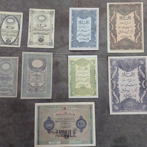 Souvenir und Spielgeld mit W/M Osmanisches Reich - Palästina 1852-1863 KOSTENLOSER VERSAND !!