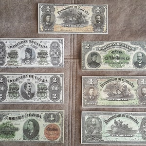 Souvenir und Spielgeld mit W/M Canada 1878 - 1898 VERSANDKOSTENFREI !!!