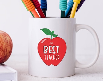 The Best Teacher Gift Teacher Mug Teacher Cup Coffee Mug Teacher Appreciation Best Teacher Gifts Thank you Teacher Teacher Gifts Coffee Cup