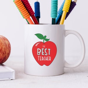 The Best Teacher Gift Teacher Mug Teacher Cup Coffee Mug Teacher Appreciation Best Teacher Gifts Thank you Teacher Teacher Gifts Coffee Cup