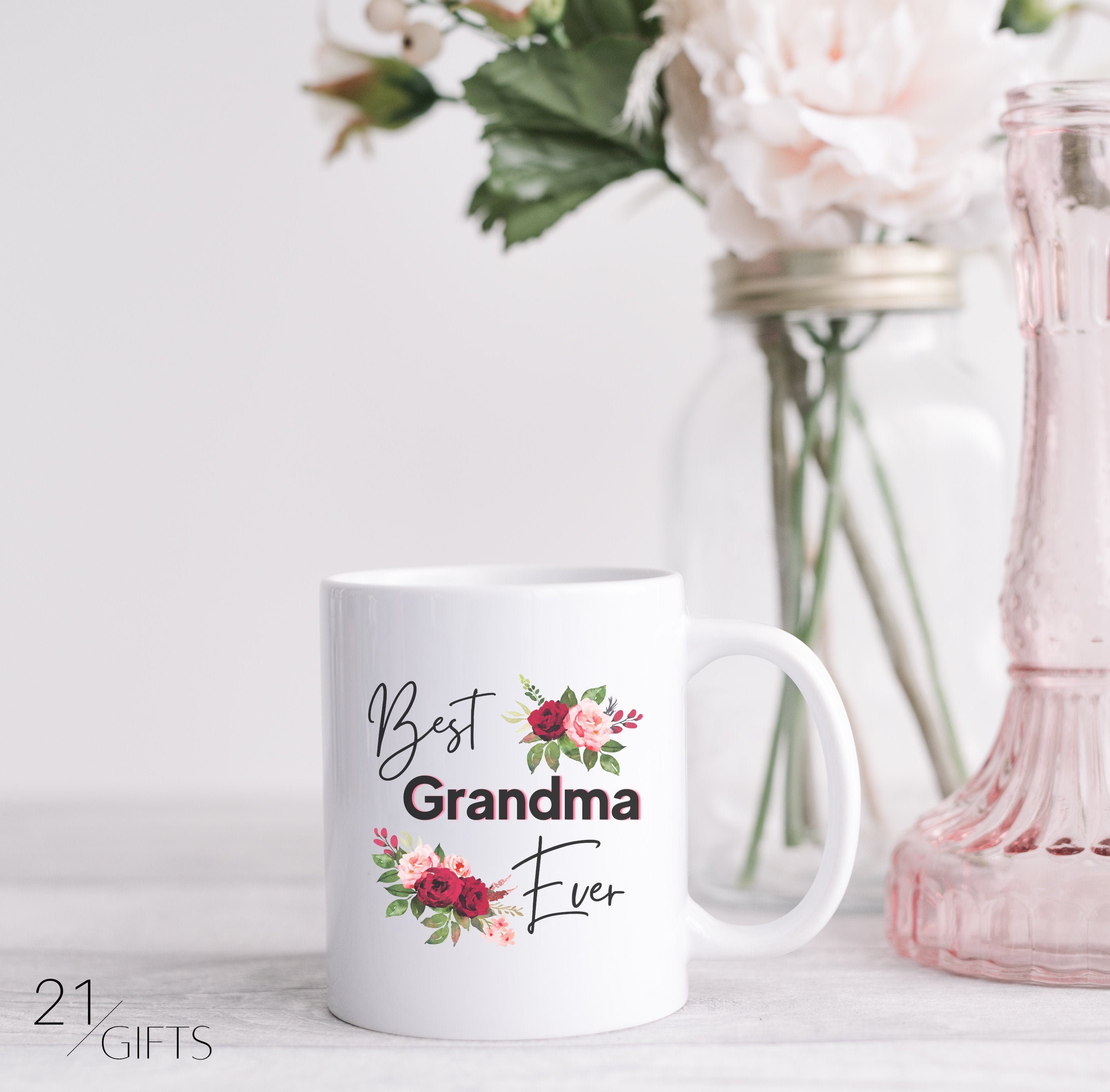 Best Grandma Ever Mug Grandma Mug Best Grandma Gifts Grandma Coffee Mug