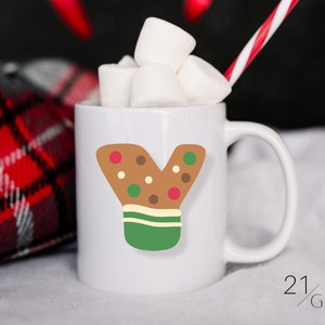 Personalized Kids Christmas Monogram Mug Y Mug Monogram Mug Christmas Mug Kids Mug Custom Coffee Mug Initial Mug Christmas Gift Kids Gift