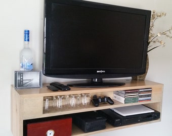 40 inch Solid Wood Floating TV STAND