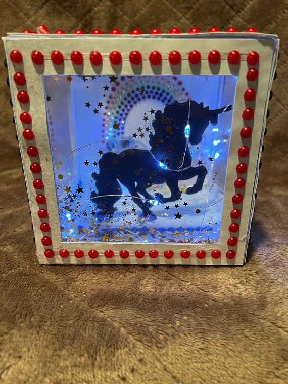 Medium Lightup Display Box Etsy