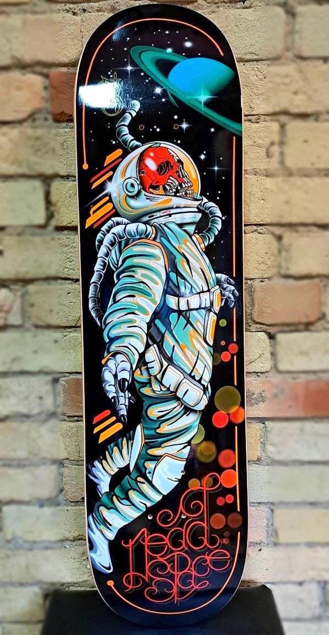 SKRBL Custom Skateboard Dead Space Spaceman Art - Etsy