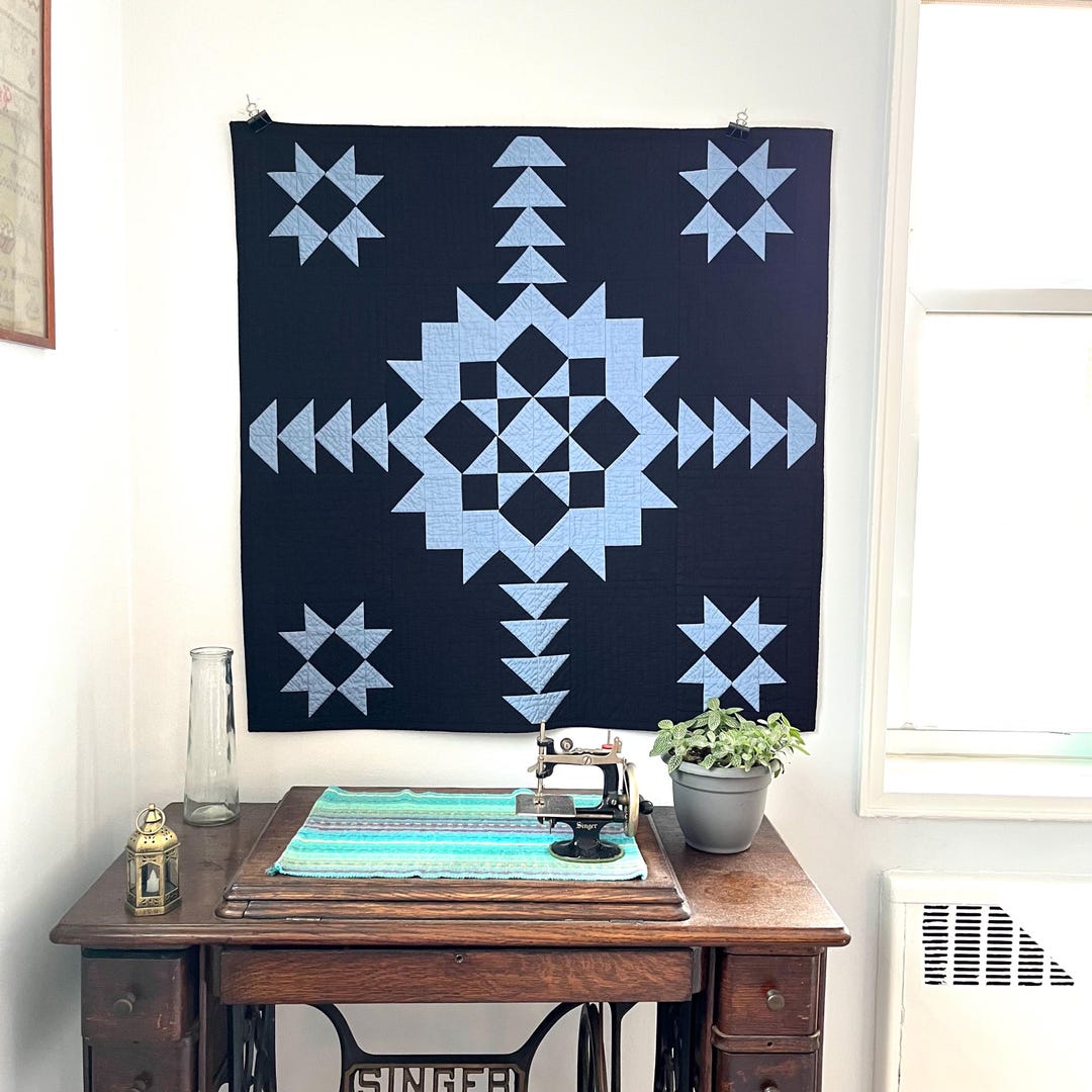 Quilted Wall Hanging/decorative Quilt - Etsy - Quilted Wall Decor For Living Room