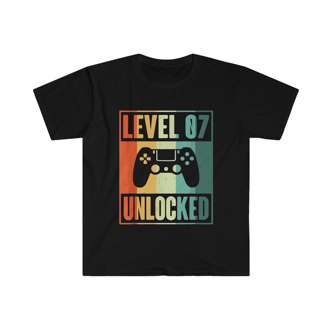 7-years-old-shirt-video-game-birthday-level-up-shirt-7th-birthday