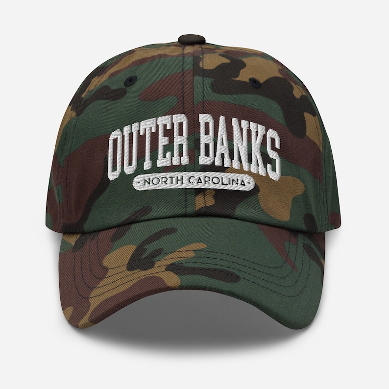 Cute Dad Hat Outer Banks Cap Outerbanks Hat Embroidered Dad Hat Pink